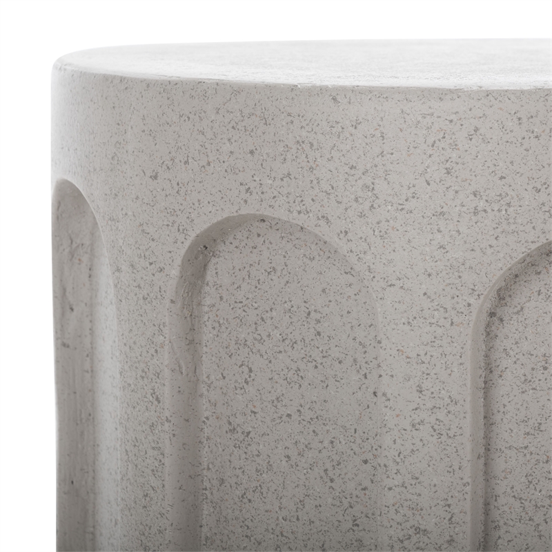 Safavieh Nikolaus Accent Table in Gray