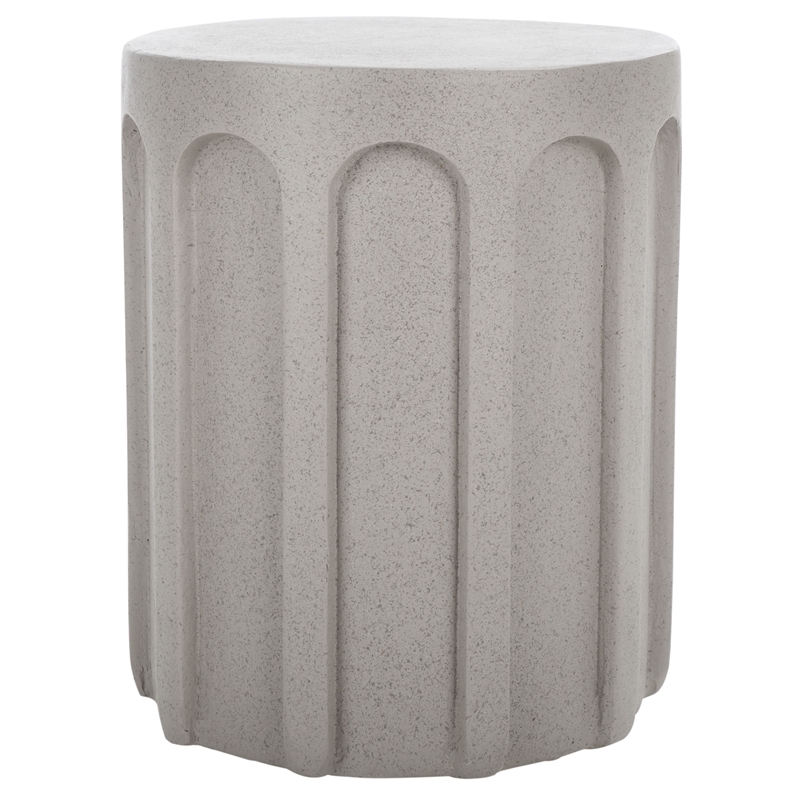 Safavieh Nikolaus Accent Table in Gray