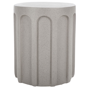 Safavieh Nikolaus Accent Table in Gray