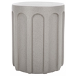 Safavieh Nikolaus Accent Table in Gray