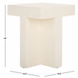 Safavieh Aldrich Accent Table in White