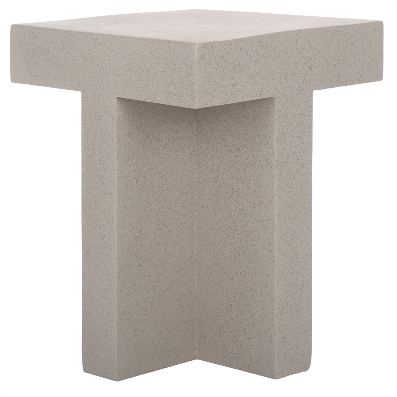 Safavieh Aldrich Accent Table in Gray