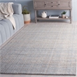 Safavieh Abstract 4' X 6' Polyester Hand Tufted Rug in Light Blue / Gray