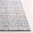 Safavieh Abstract 4' X 6' Polyester Hand Tufted Rug in Light Blue / Gray