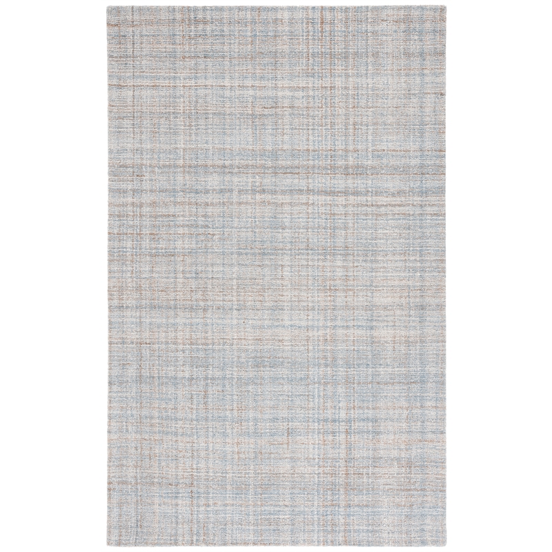 Safavieh Abstract 4' X 6' Polyester Hand Tufted Rug in Light Blue / Gray