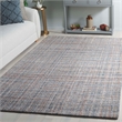 Safavieh Abstract 4' X 6' Polyester Hand Tufted Rug in Blue / Gray