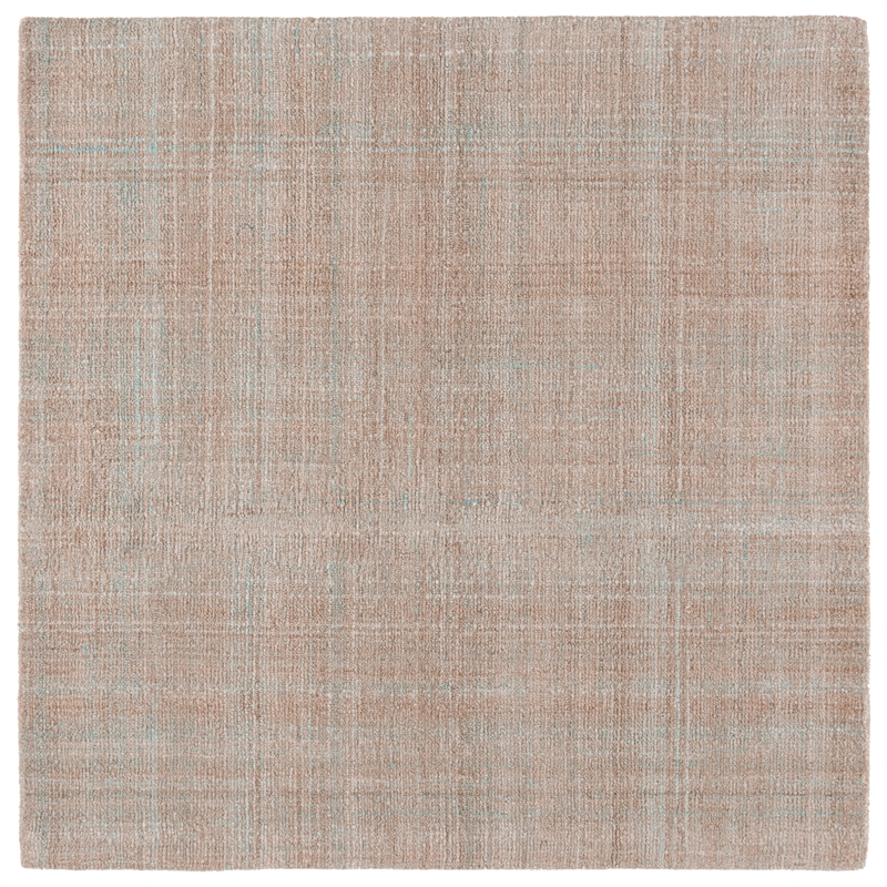 Safavieh Abstract 3' X 5' Polyester Hand Tufted Rug in Aqua / Brown