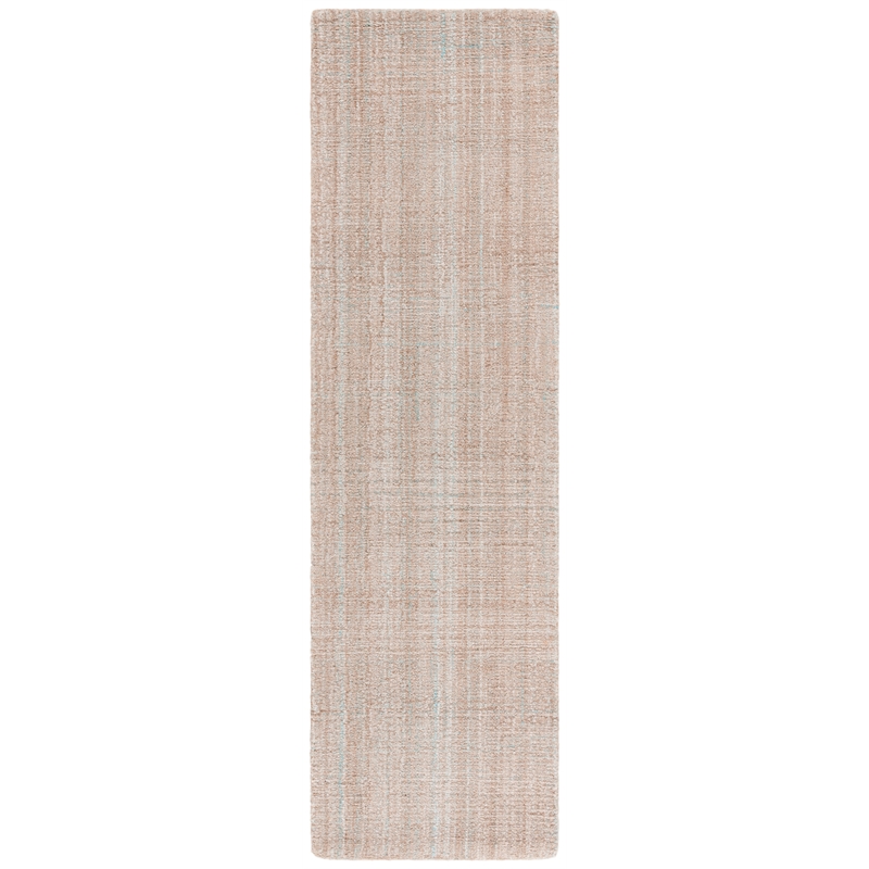 Safavieh Abstract 4' X 6' Polyester Hand Tufted Rug in Aqua / Brown
