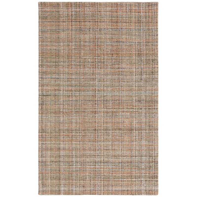 Safavieh Abstract 4' X 6' Polyester Hand Tufted Rug in Brown / Green