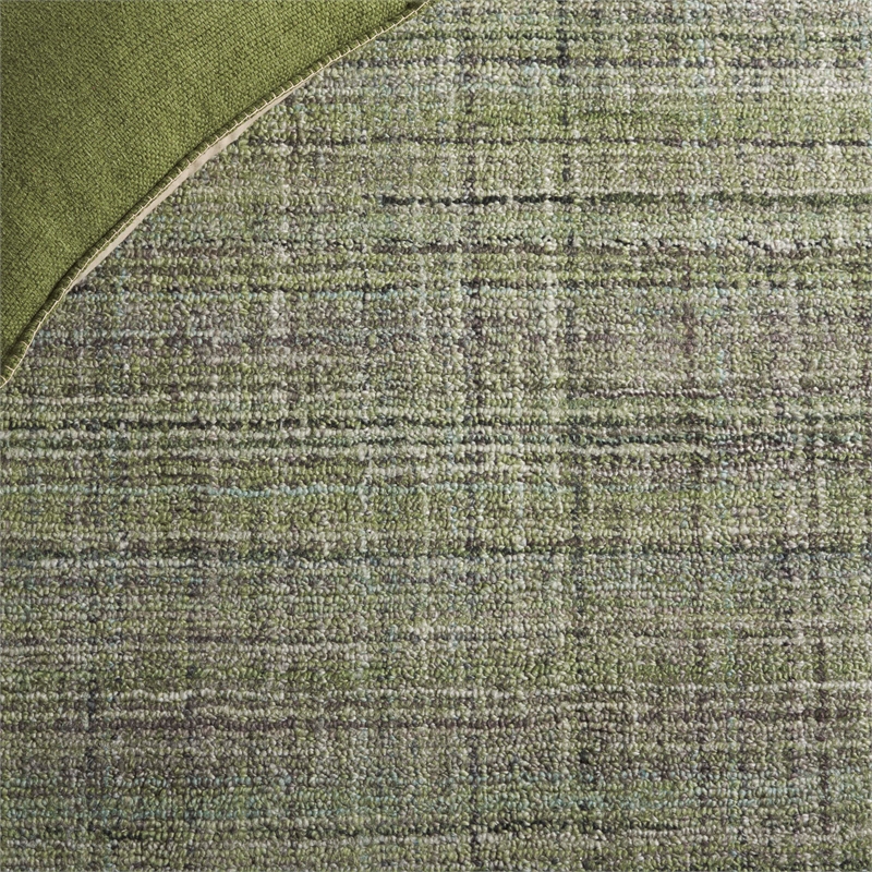 Safavieh Abstract 5' X 8' Polyester Hand Tufted Rug in Green