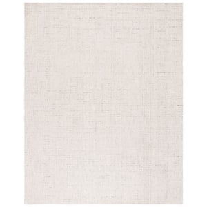 Safavieh Abstract 12'-0&quot x 16'-0&quot Wool Hand Tufted Rug in Ivory / Light Gray