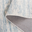Safavieh Ebony 6' X 6' Round Wool Hand Tufted Rug in Ivory / Light Blue