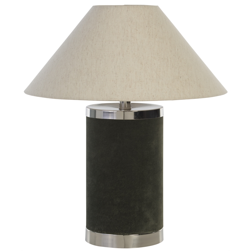 Safavieh Sola Velvet Table Lamp in Green