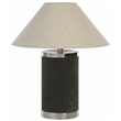 Safavieh Sola Velvet Table Lamp in Green