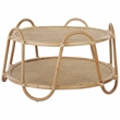 Safavieh Althea Rattan Coffee Table in Natural