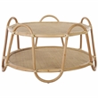 Safavieh Althea Rattan Coffee Table in Natural