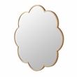 Safavieh Kessli Wood and Iron Mirror in Gold