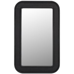 Safavieh Alessa Wood and Iron Mirror in Black