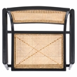 Safavieh Ender Rattan Accent Chair in Black / Natural