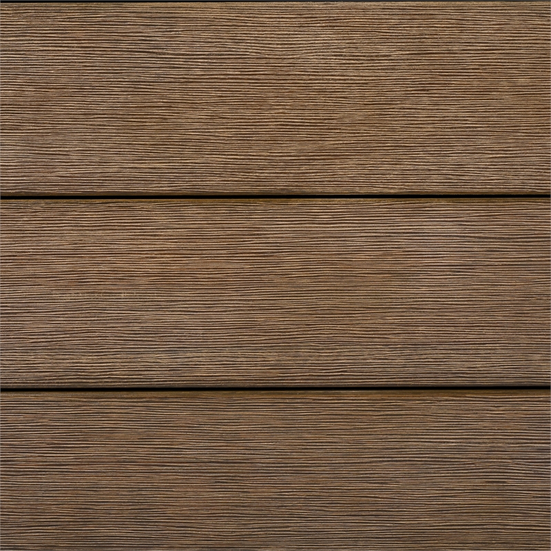 Safavieh Santiago Eucalyptus Wood Patio Coffee Table in Natural