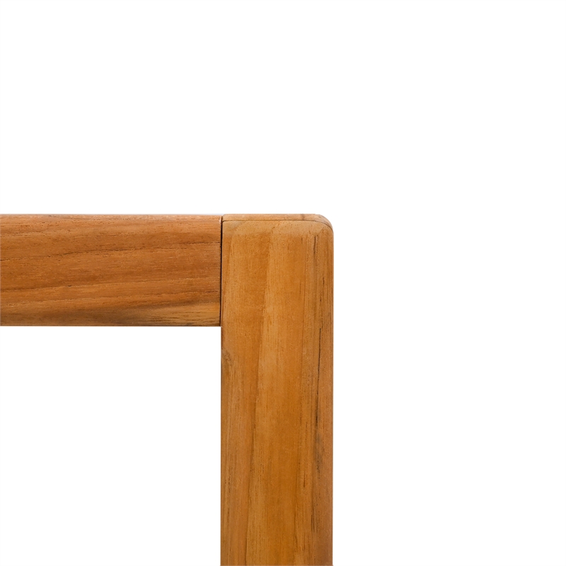 Safavieh Samoa Brazilian Teak Wood Patio Coffee Table in Natural