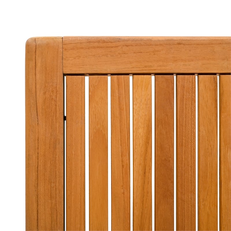 Safavieh Samoa Brazilian Teak Wood Patio Coffee Table in Natural