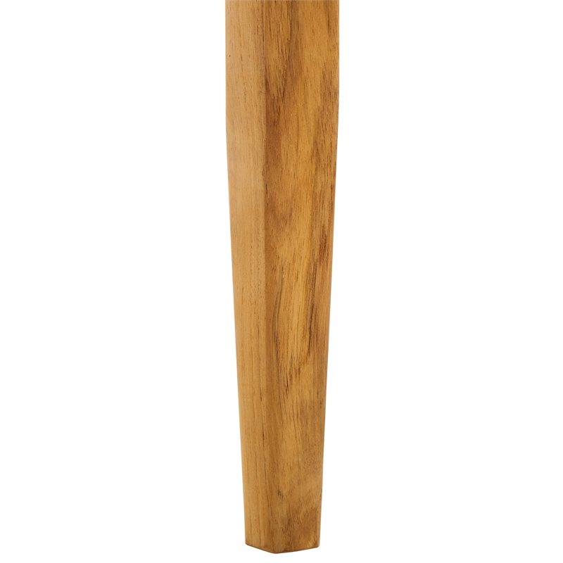 Safavieh Samoa Brazilian Teak Wood Patio Accent Table in Natural