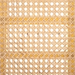 Safavieh Cire Teak and Rattan Dining Chair in Natural