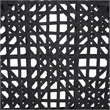 Safavieh Bandelier Teak Wood Stacking Dining Chair in Black