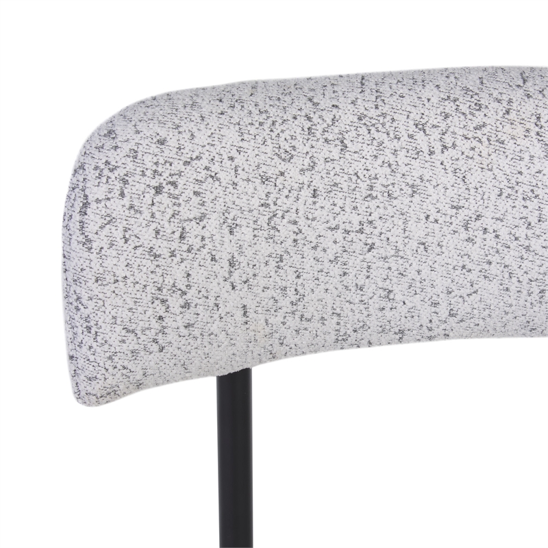 Safavieh Andrean Wood Dining Chair in Black / White