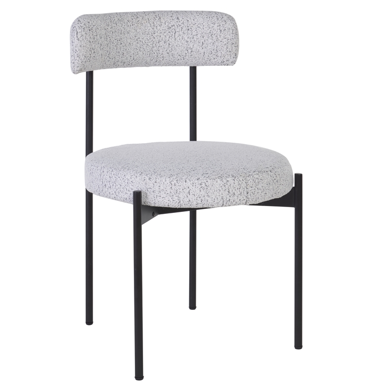 Safavieh Andrean Wood Dining Chair in Black / White