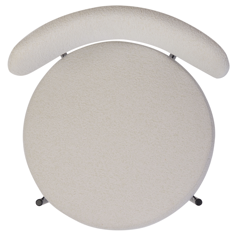 Safavieh Andrean Wood Dining Chair in White / Black