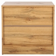 Safavieh Conall 1 Wood Drawer Nightstand in Oak