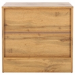 Safavieh Conall 2 Wood Drawer Nightstand in Oak