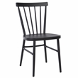 Safavieh Core Aluminum Spindle Chair Set Of 2 in Black