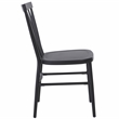 Safavieh Core Aluminum Spindle Chair Set Of 2 in Black