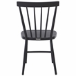Safavieh Core Aluminum Spindle Chair Set Of 2 in Black