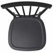 Safavieh Core Aluminum Spindle Chair Set Of 2 in Black