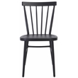 Safavieh Core Aluminum Spindle Chair Set Of 2 in Black