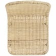 Safavieh Minerva Rattan and Iron Weaved Counter Stool in Natural / Black