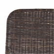 Safavieh Minerva Rattan and Iron Weaved Counter Stool in Brown / Black
