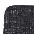 Safavieh Minerva Rattan and Iron Weaved Counter Stool in Black