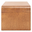 Safavieh Avivan Wood 1 Shelf Coffee Table in Natural