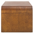 Safavieh Avivan Wood 1 Shelf Coffee Table  in Natural