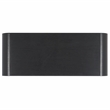 Safavieh Avivan Wood 1 Shelf Coffee Table in Black