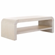 Safavieh Avivan Wood 1 Shelf Coffee Table in White