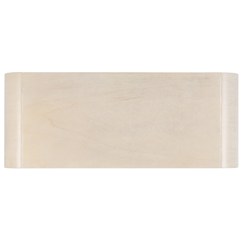 Safavieh Avivan Wood 1 Shelf Coffee Table in White