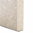 Safavieh Scarlett Solid Wood Rectangle Coffee Table in Natural