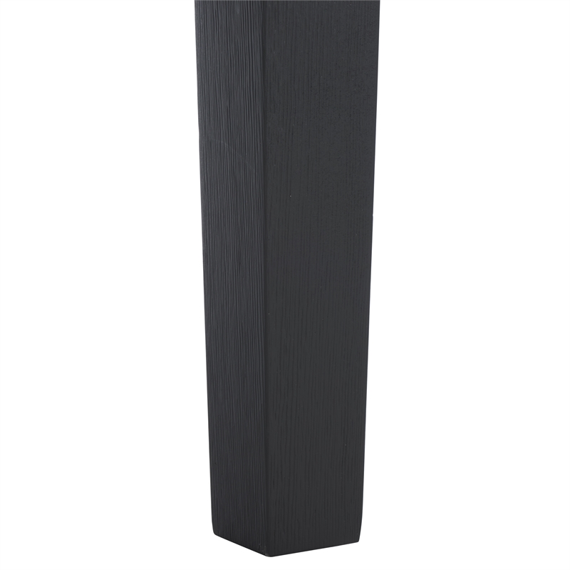 Safavieh Martinique Wood Patio Coffee Table in Black