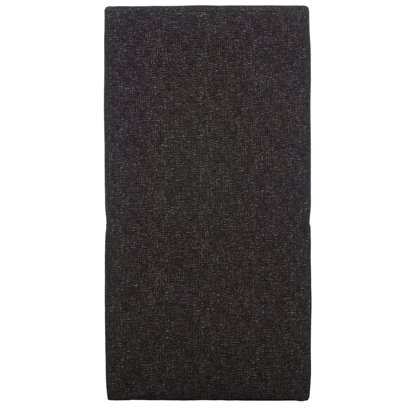 Safavieh Zale Wood and Polyester Dining Chair in Black